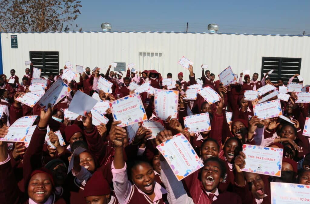 Qrate brings Eduliftment to Tswelopele Secondary School!